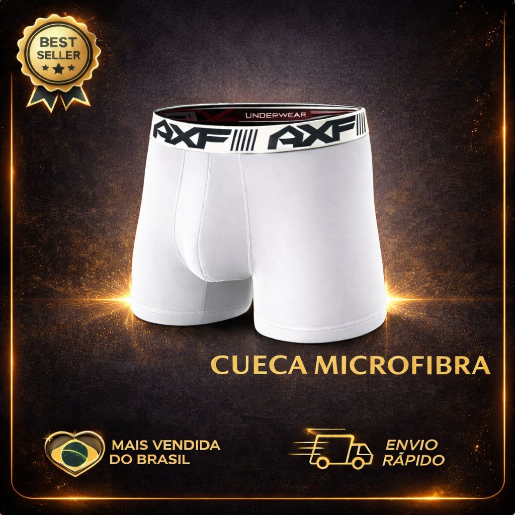 Kit Com 10 Cuecas Box Boxer em Oferta na Shopee