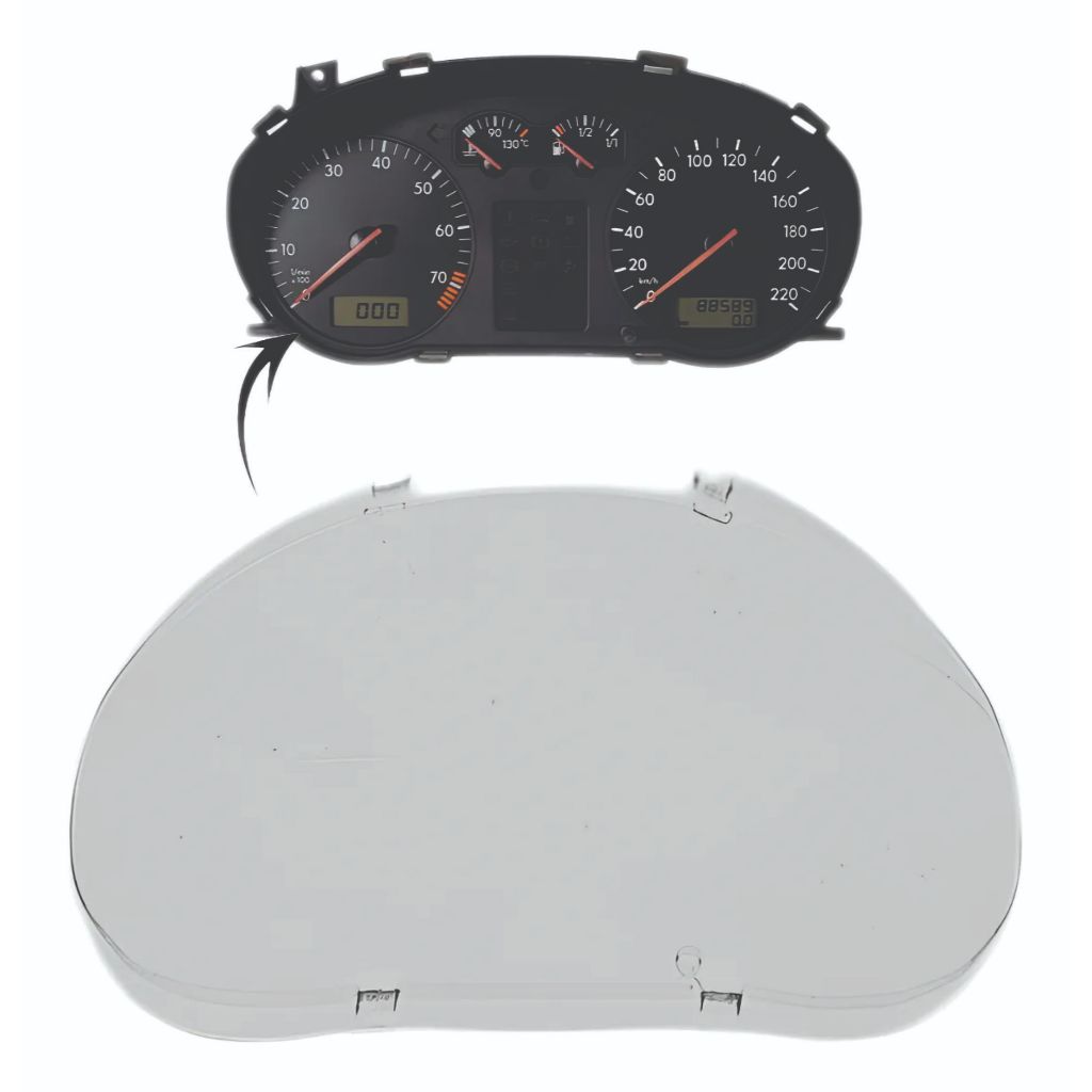 Lente Acrílico Do Painel Instrumentos Gol Voyage G3 99 A 05