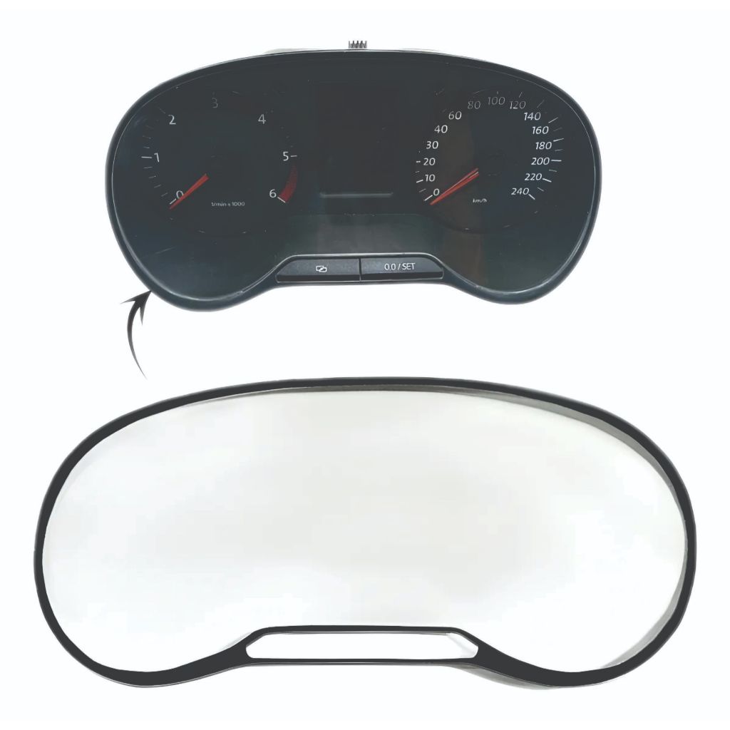 Lente Acrílico Do Painel Instrumentos Vw Amarok 2011 A 2016