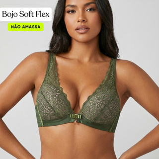 Sutiã Feminino Com Bojo Sem Aro De Renda Sutia Reforçado Alta Sustentação Meia taça Invisível Sutian em Oferta na Shopee