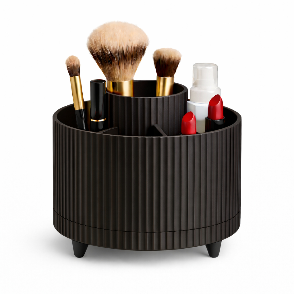 Porta Pincel E Maquiagem Giratório Organizador Cosméticos em Oferta na Shopee