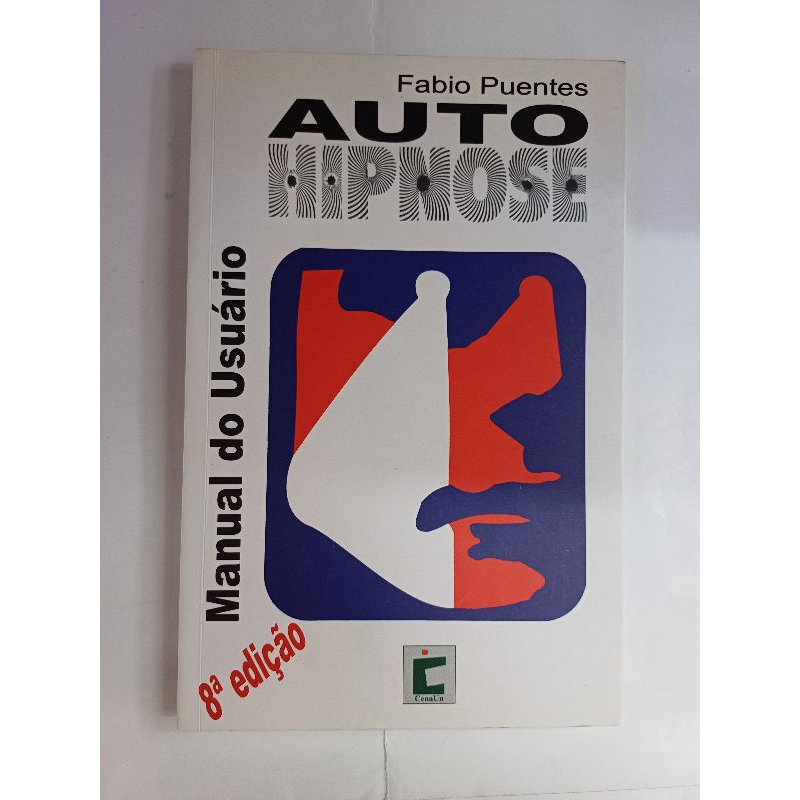 LIVRO " AUTO HIPNOSE" - FÁBIO PUENTES.