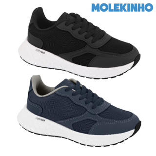 Tênis Infantil Molekinho Casual Escolar Dia a Dia EVA Confortável Original em Oferta na Shopee