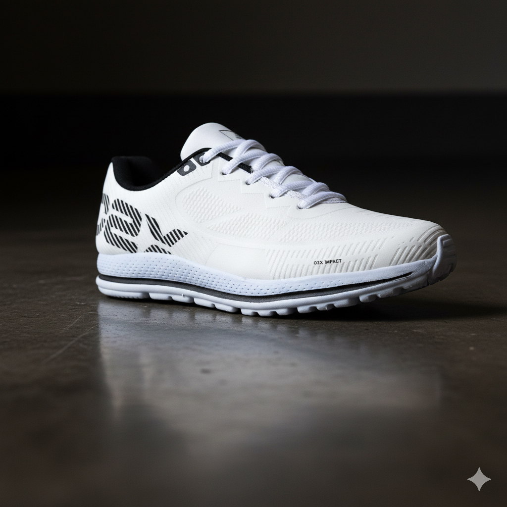 Tênis Masculino Esportivo O2X Confortável para Corrida e Caminhada Lançamento