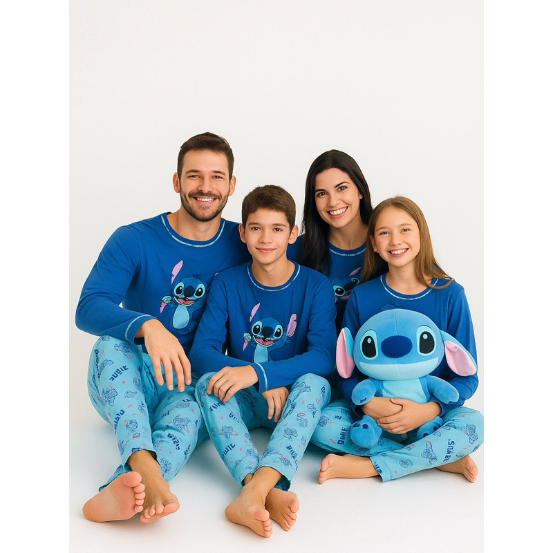 Pijamas para Toda Família - Crianças e Adultos