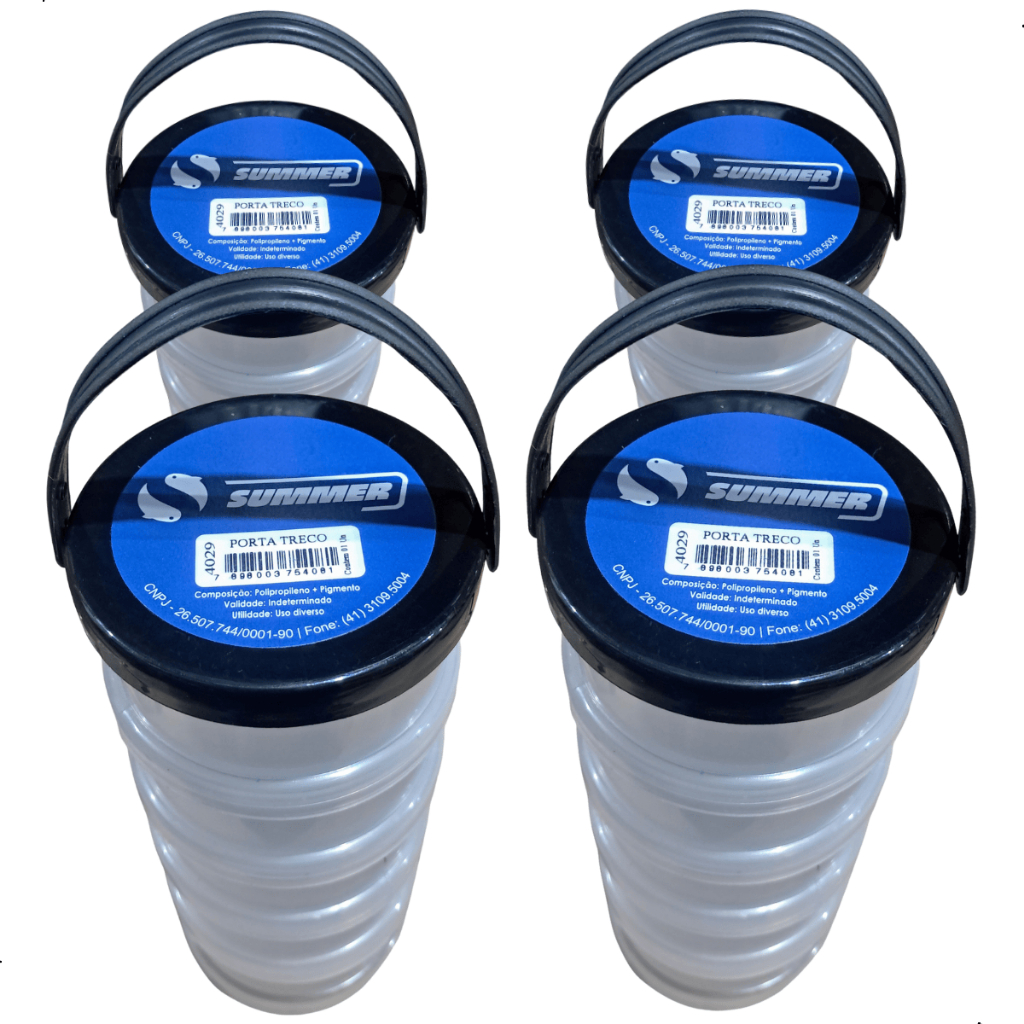 Kit 4 Estojos P/ Pesca Organizador Porta Treco 5 Divisórias em Oferta na Shopee