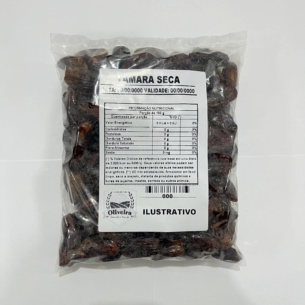 Tamara Seca Com Caroço 1kg em Oferta na Shopee