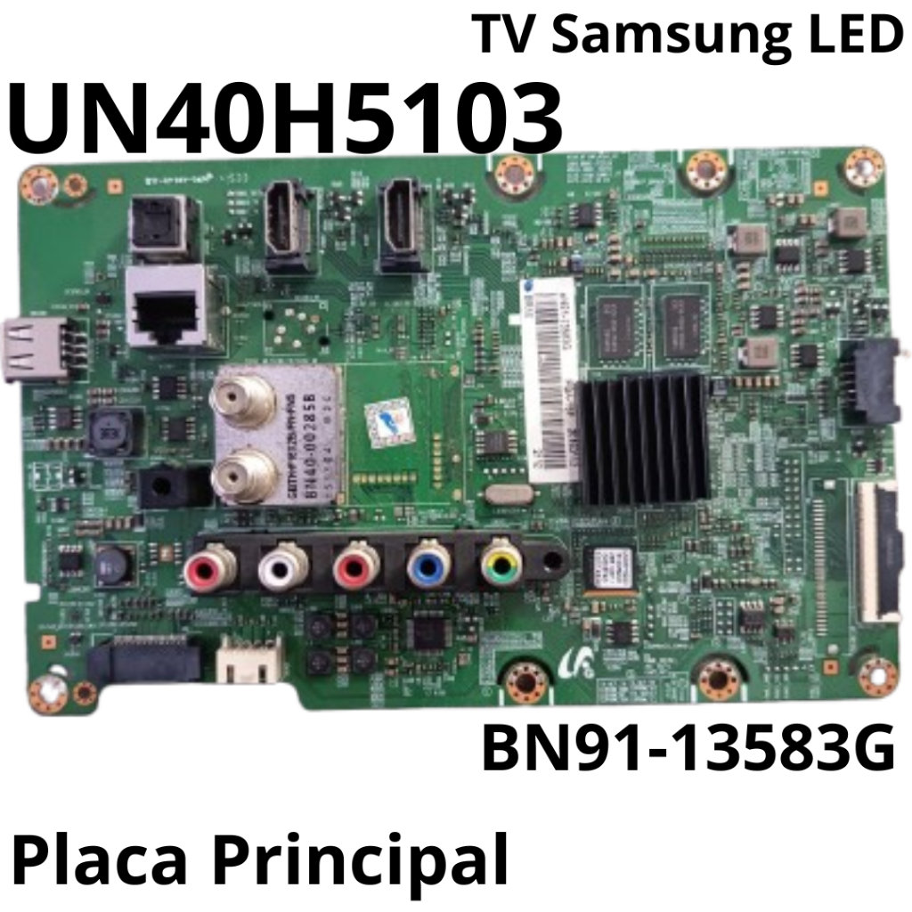 2992 Placa Principal para tv Samsung LED Modelo: UN40H5103
