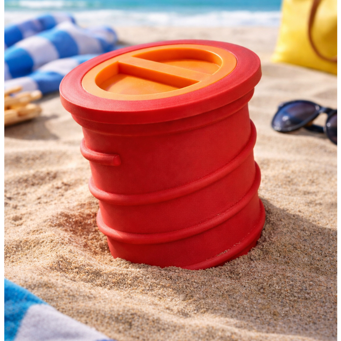 Cofre de Areia para Praia – Esconda e Proteja Celular, Chaves e Objetos de Valor em Oferta na Shopee