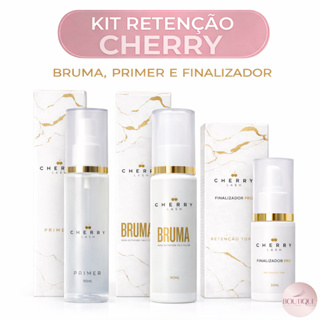 Kit Retenção Cherry Lash para Extensão de Cílios  Bruma, Finalizador e Primer em Oferta na Shopee