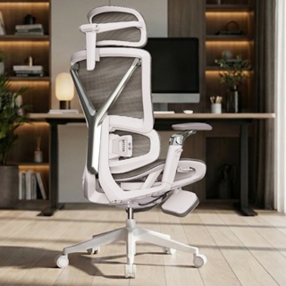 Cadeira Ergonômica Premium Calaena com Encosto Mesh, Apoio Lombar, Massageadora, Apoio para Pés em Oferta na Shopee