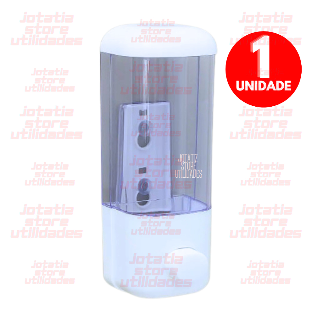 Dispenser De Parede Premium Porta Shampoo Condicionador Sabonete Detergente Com Ventosa Para Banheiro Clínica Hospital em Oferta na Shopee