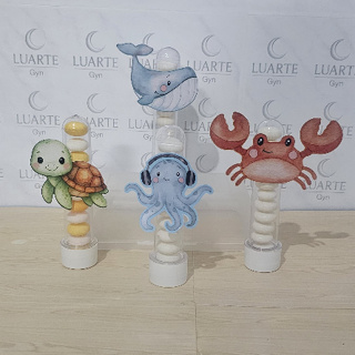 Apliques para Tubetes Fundo do Mar | Lembrancinhas Festa Infantil em Oferta na Shopee