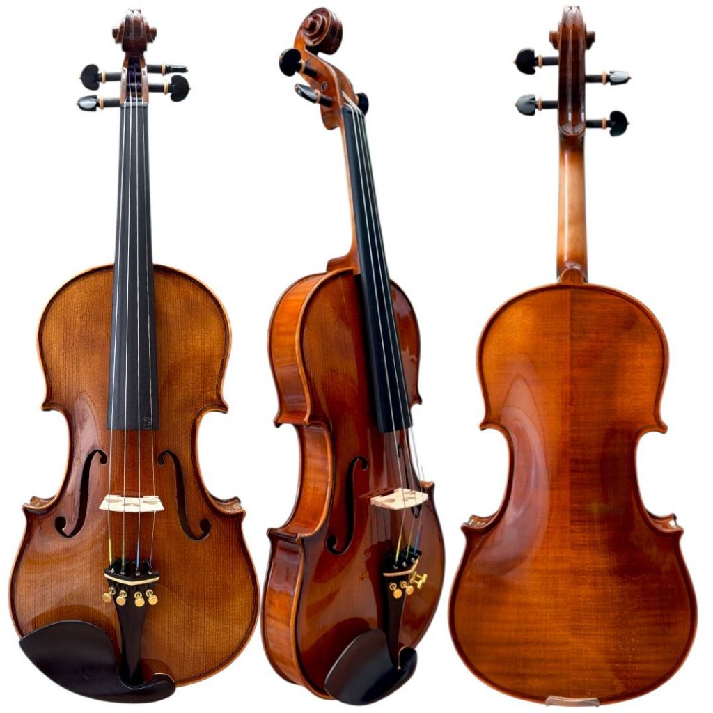 Violino Profissional Mod Strad Ajustado Luthier Case Luxo