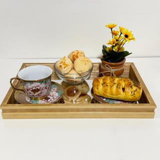 Bandeja Espelhada de Madeira Pequena e Grande para Decoração, Cozinha, Salão, Cantinho do Café em Oferta na Shopee