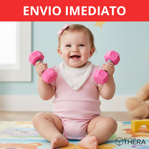 Chocalho de Bebê Divertido Halteres Bebê Fitness com Pegada Segura e Confortável em Oferta na Shopee