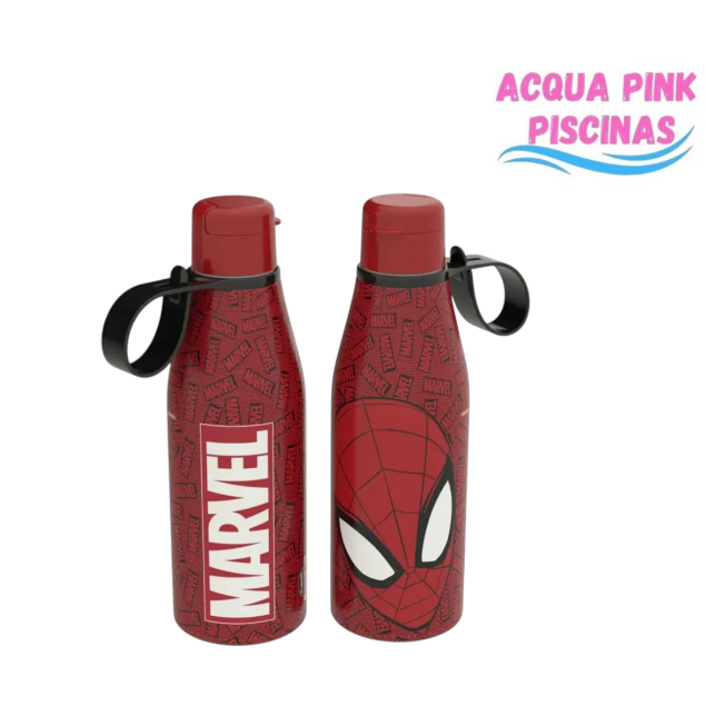 Garrafa volta as aulas homem aranha 530ml marvel