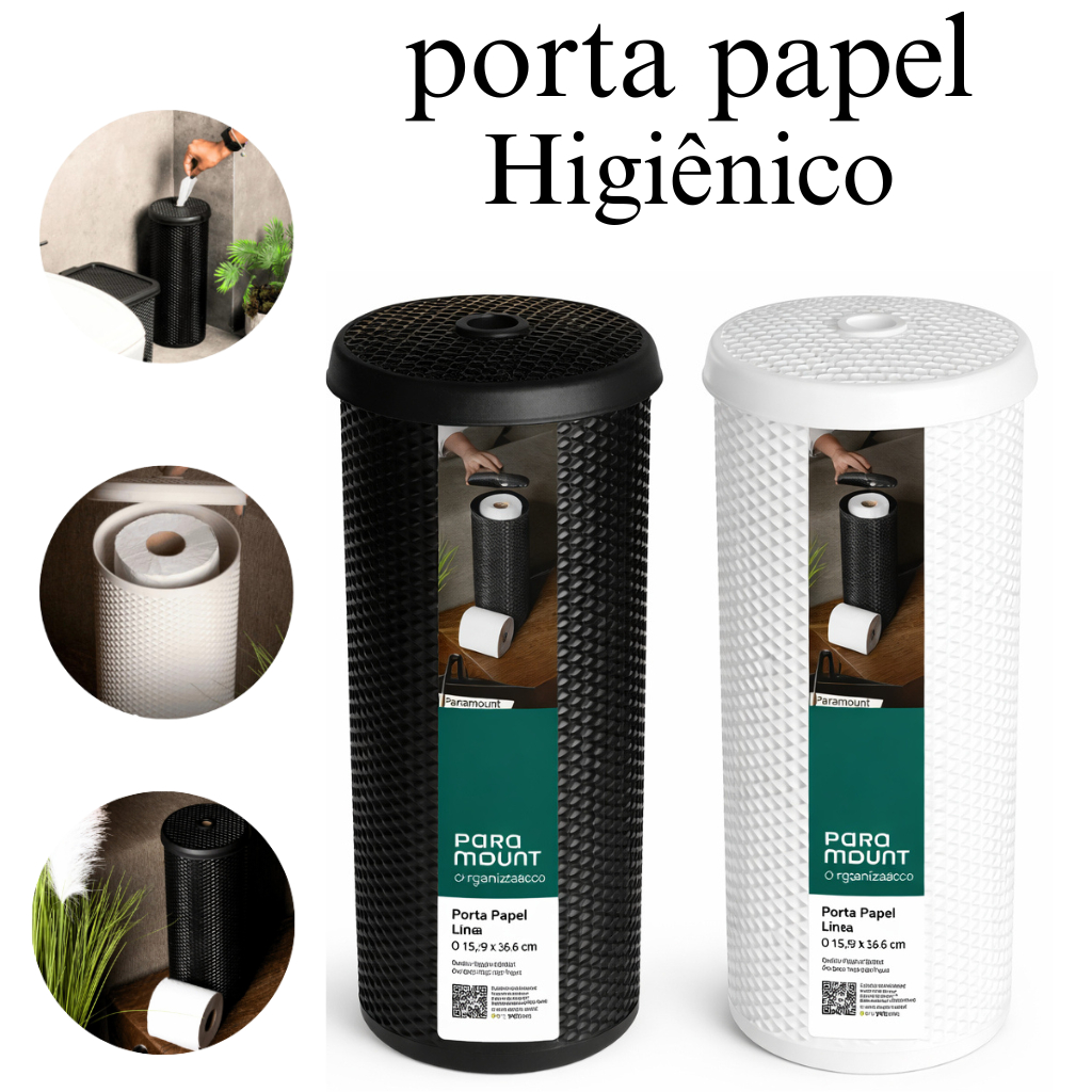 Porta Papel Higiênico Línea Paramount Suporte Para Papel Higiênico de Chão Banheiro em Oferta na Shopee