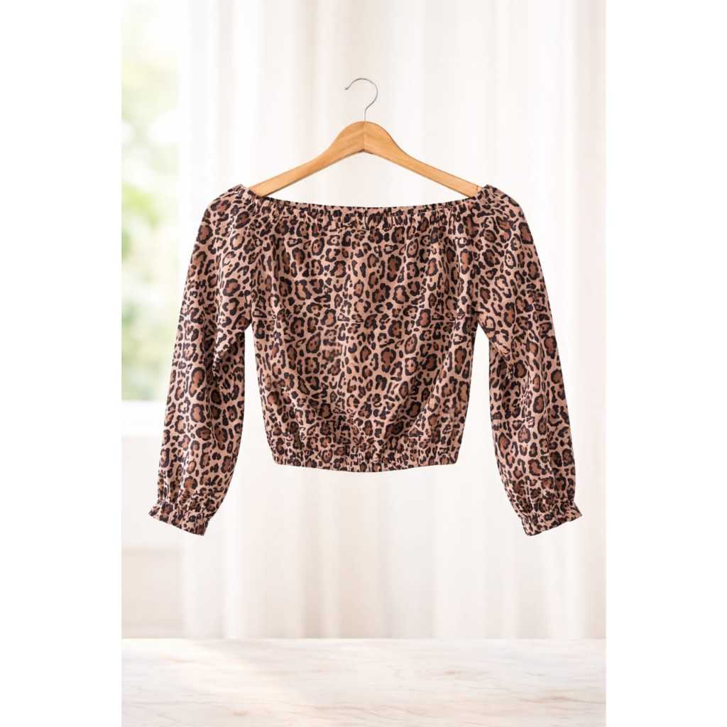 Blusa Feminina Animal Print - Achadinhos Brechó