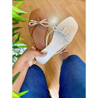 Sandália Rasteirinha Feminina Confortável Delicada Laços femenino Rasteira em Oferta na Shopee