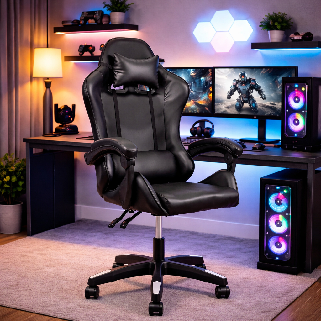 Cadeira Gamer Ergonômica Start Line Best Chair Para Escritório Giratória e Reclinável - Diversas Cores