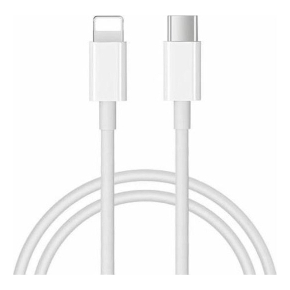 Cabo Usb-c Para Lightning 1M Original Apple Iphone Branco em Oferta na Shopee