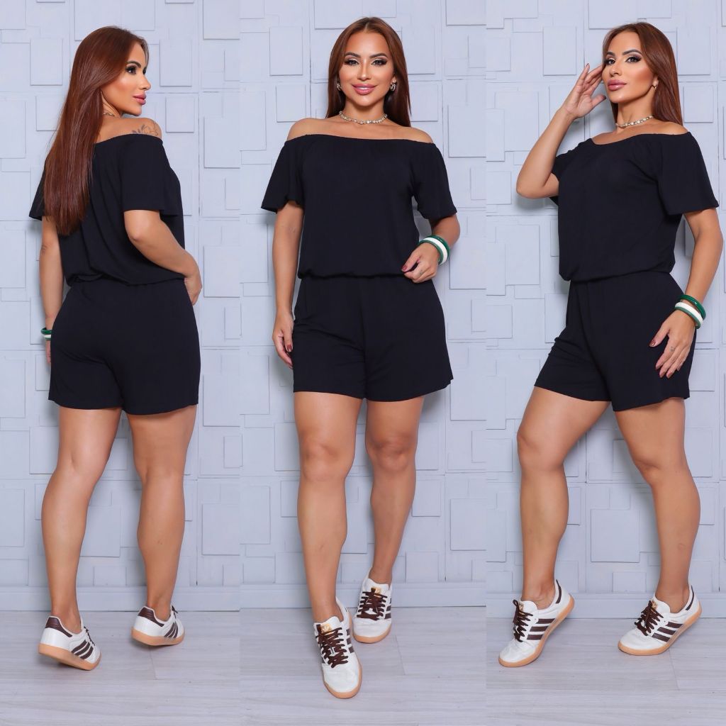 macaquinho modelo ciganinha soltinho moda verão casual