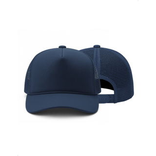 Boné Trucker Azul Marinho sem estampa em Oferta na Shopee
