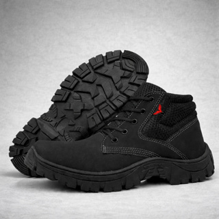 Coturno Bota Trabalho Resistente Confortavel Macio Seguro em Oferta na Shopee