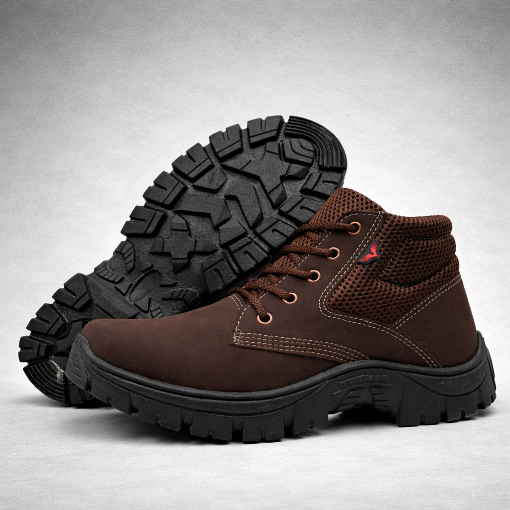 Coturno Bota Trabalho Resistente Confortavel Macio Seguro