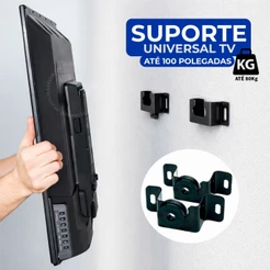 Suporte Universal Fixo Para Smart TV LED LCD 4K De 10 À 100 Polegadas Original Painel