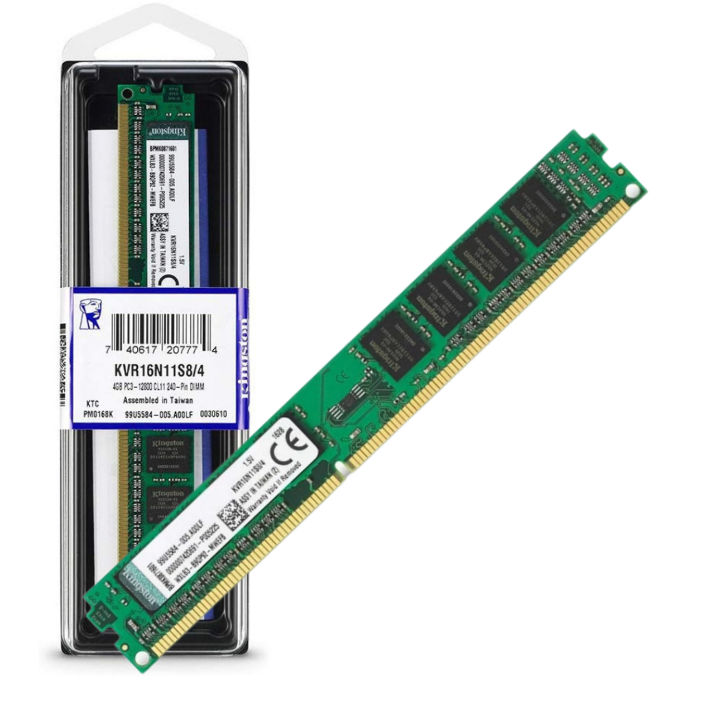 Memória Kingston DDR3 4GB 1600MHZ UDIMM