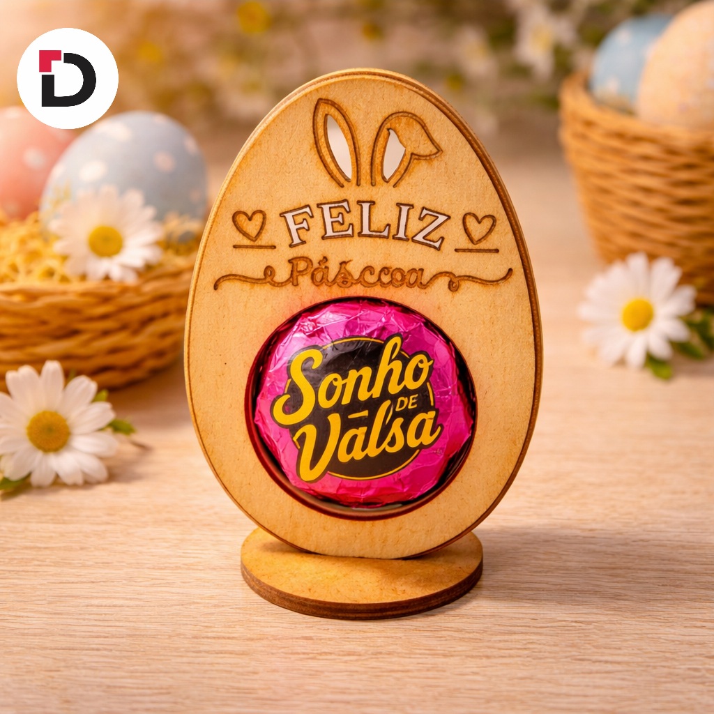 Kit  unidades porta bombom Ovo de Páscoa Lembrancinha Páscoa / Feliz Páscoa - Ovo "Feliz Pacoa"