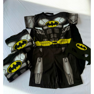 fantasia macacão curta sem enchimento Bat_man🦇⚡️ em Oferta na Shopee