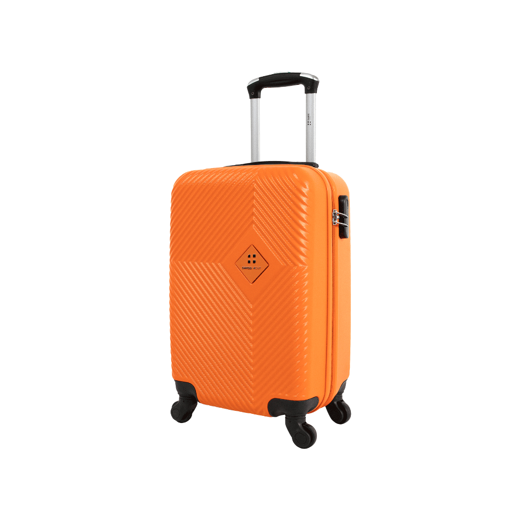 Mala de viagem bordo pequena 10kg Swiss Move Laranja em Oferta na Shopee