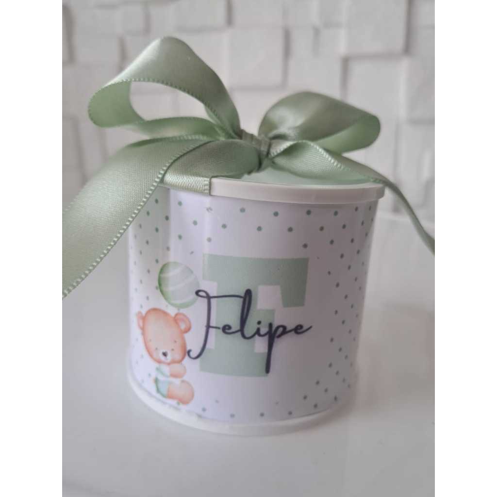 Kit Tubolata Personalizada 5x6 - Lembrancinha para Nascimento l Batizado l maternidade l Vários temas