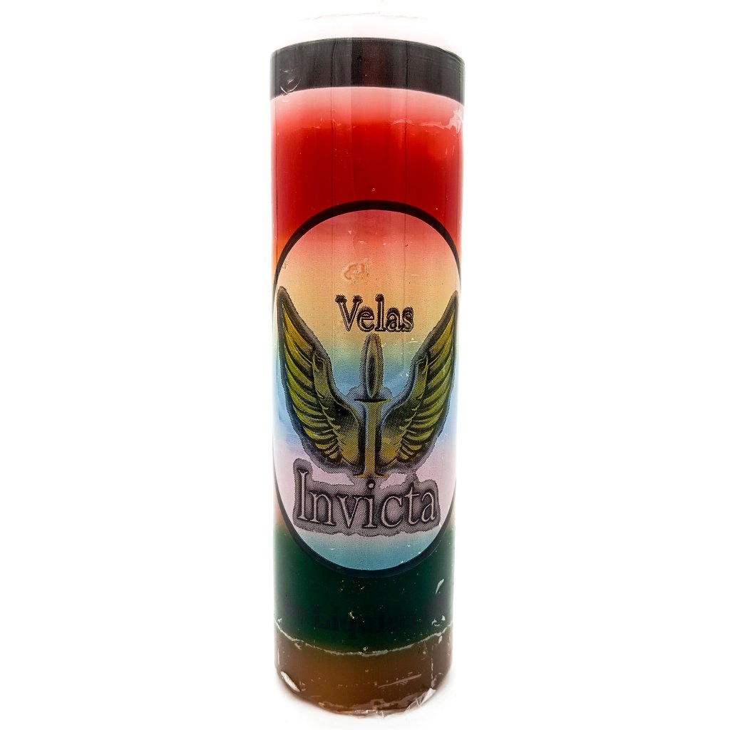 Vela de Parafina Votiva 7 dias 44mm 7 Sete Linhas da Umbanda Candomblé Orixás