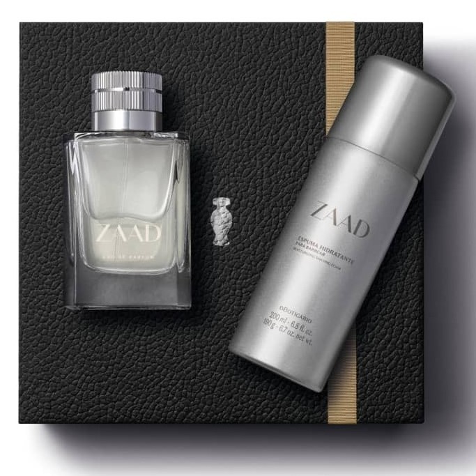 Estojo Zaad Tradicional (Perfume 95ml, Espuma 200ml) o Boticário