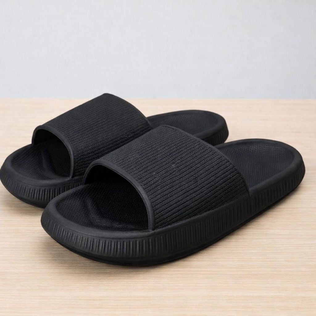Chinelo Nuvem Preto Confortável Leve Antiderrapante Unissex 33-44 em Oferta na Shopee