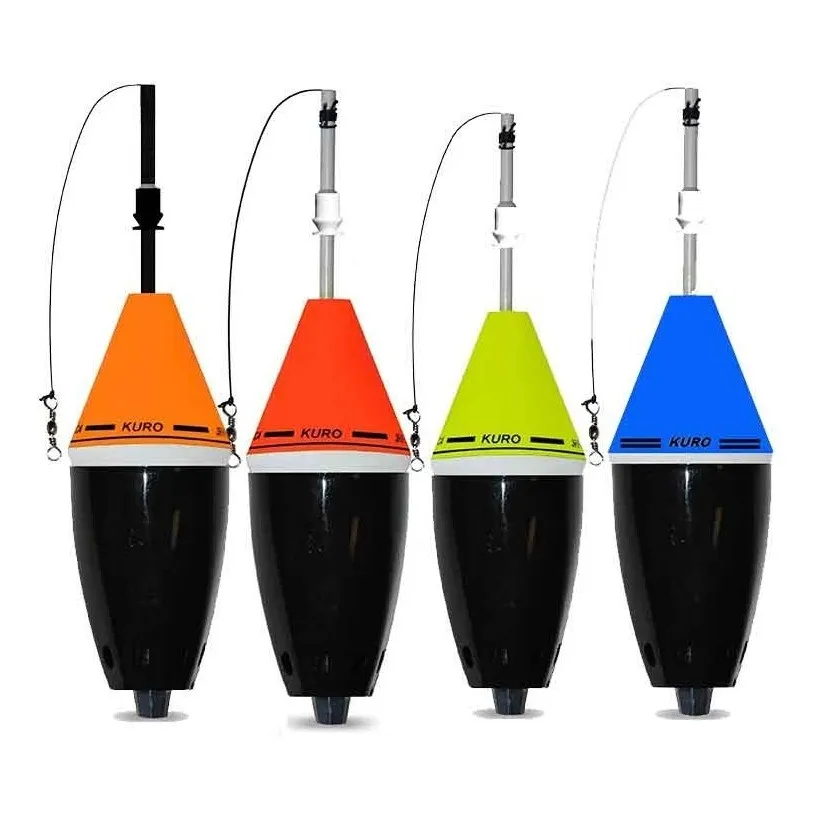 Boia Cevadeira Kuro 59g com Amortecedor – JR Pesca | Boia de Pesca para Pesqueiro e Arremesso