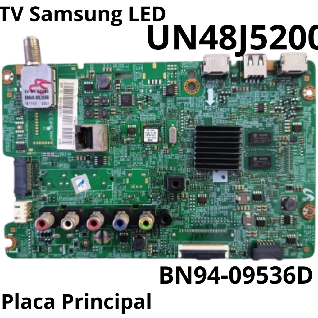 2995 Placa Principal para tv LED Samsung Modelo: UN48J5200