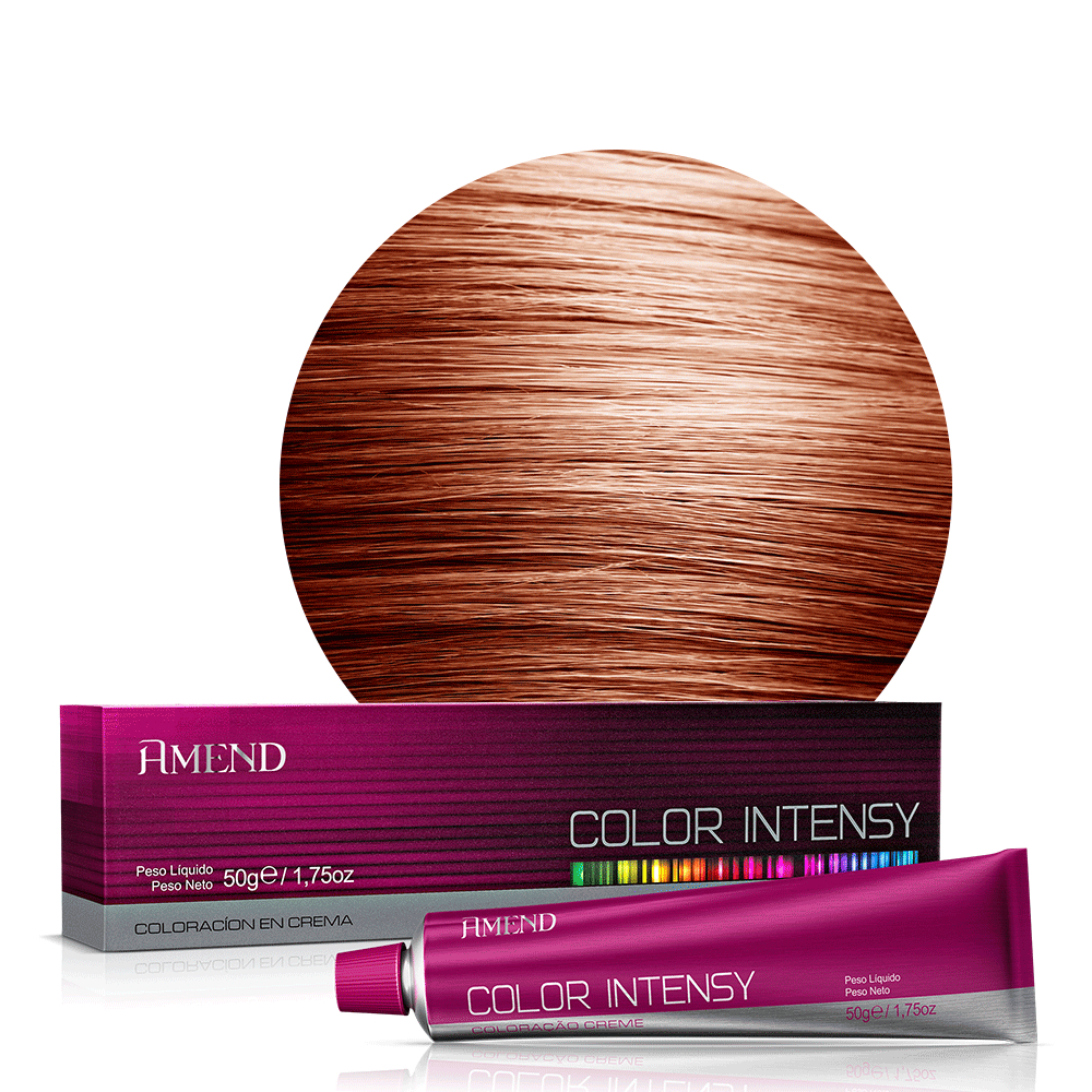 COLORAÇÃO 743 LOURO MEDIO ACOBREADO DOURADO AMEND COLOR INTENSY 50G em Oferta na Shopee