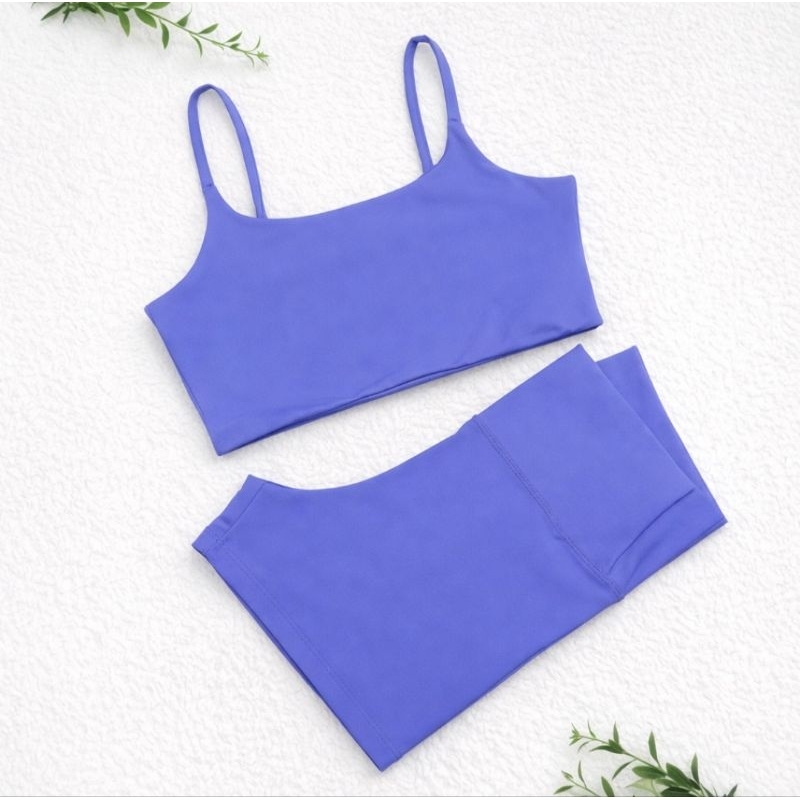 Conjunto Top + Shorts Curto Poliamida Maxx Zero Transparencia| top duplo com abertura para bojo| academia, corrida