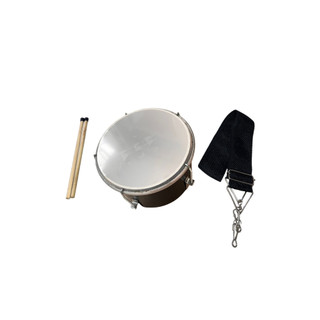 Kit Tamborzinho 8" Tambor com Correia Talabarte e Baqueta Colorido