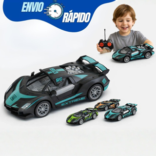 Carrinho Controle Remoto Infantil 7 Funções Esportivo Top Brinquedo Menino em Oferta na Shopee