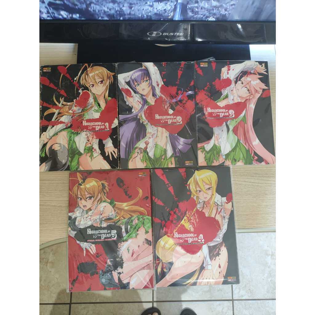 Manga Highschool Of The Dead Vol 1 Ao 5 - Full Color Edition