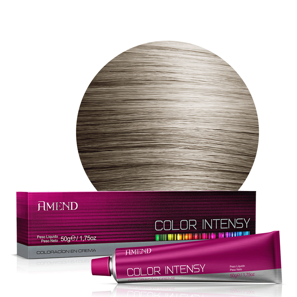 Coloração 9.89 Louro Ultra Claro Pérola AMEND Color Intensy 50g