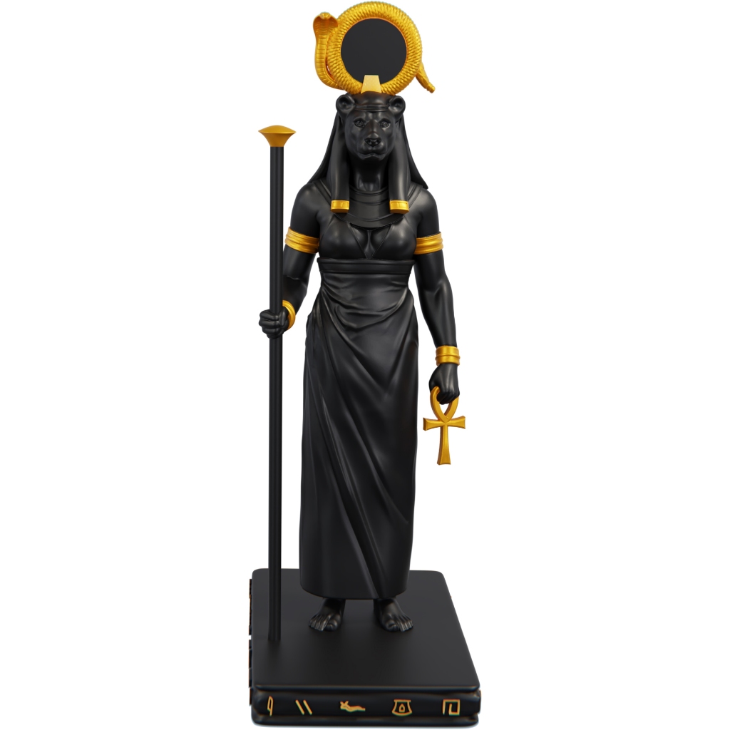 Estátua Sacmis Deusa Egípcia da Guerra e Vingança - Estatueta - Sekhmet