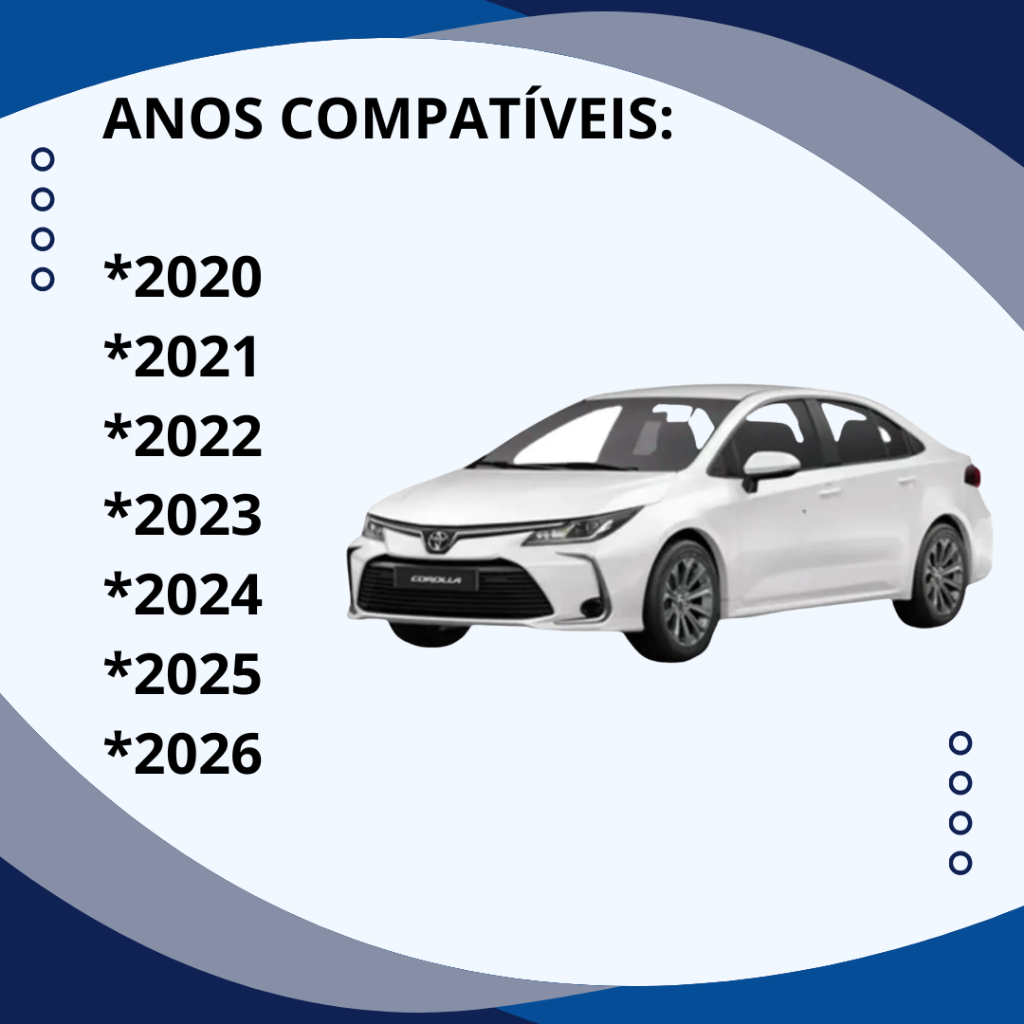 Parabarro Dianteiro do Corolla 2020 2021 2022 2023 2024 2025 2026 — imagem 2 de 2