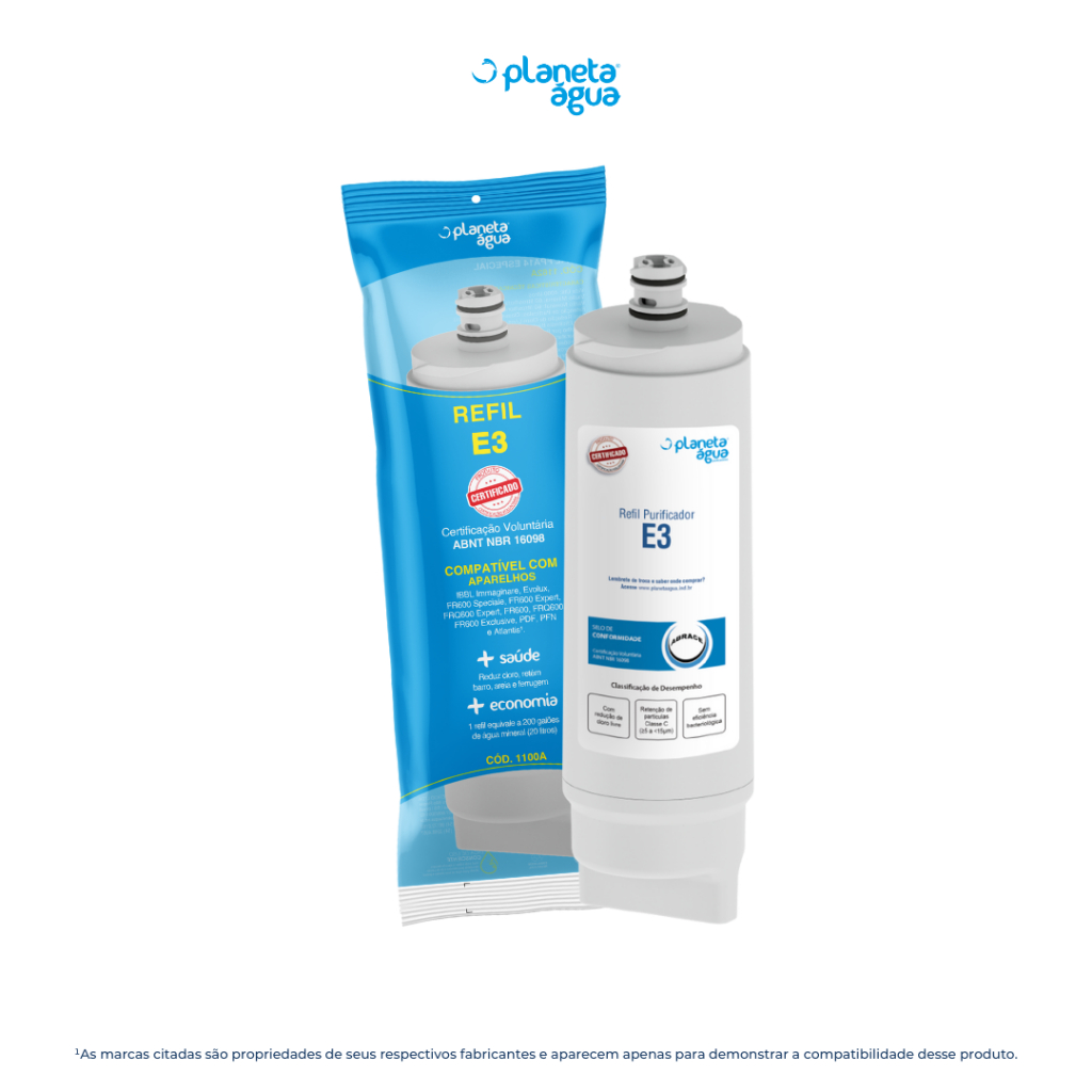 Refil Filtro De Agua Bebedouro Compatível Com IBBL Immaginare, Evolux,FR600 Speciale, FR600 Expert,FRQ600 Expert